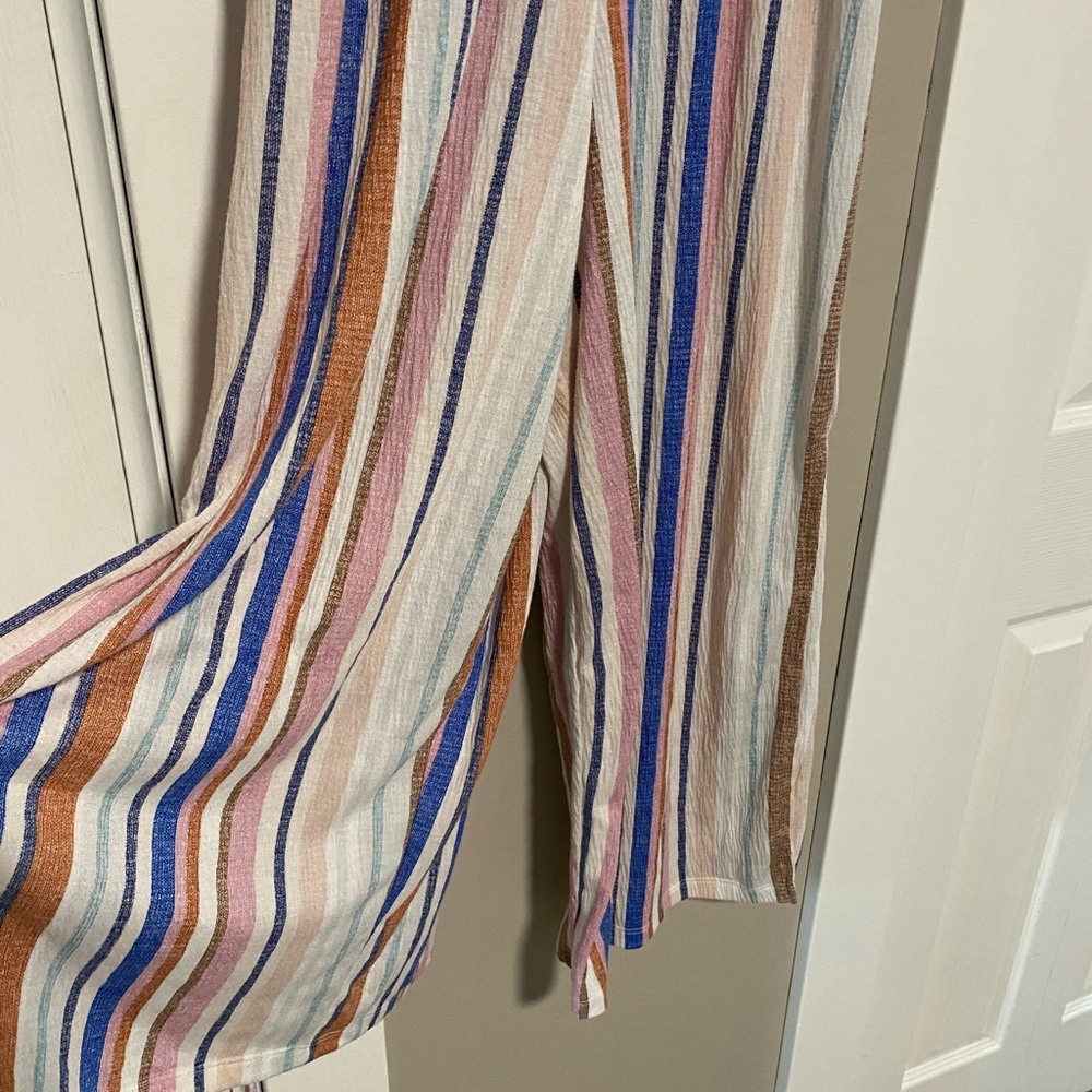 Xhilaration Multicolor Striped Jumpsuit - Picture 2 of 3